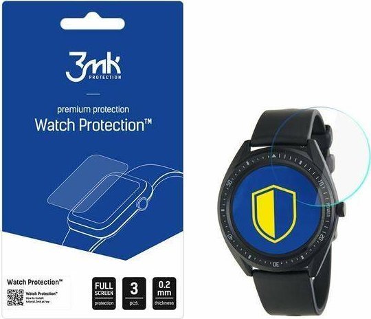 3Mk Hybrid Glas Flexibleglass Smartwatch Beskyttelse Marea B59003