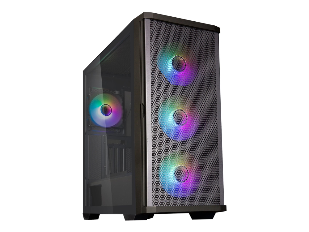 Zalman Z10 Duo, Midi Tower, Pc, Schwarz, Atx, Mini-Atx, Mini-Itx, Kunststoff, Stahl, Gehärtetes Glas, 17,3 Cm