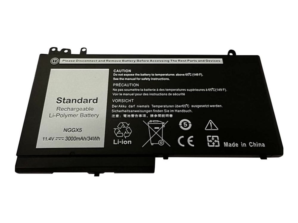 Coreparts - Batteri Til Bærbar Computer (Svarende Til: Dell Nggx5, Dell 0Rdrh9, Dell Rdrh9) - Litium-Polymer - 3-Cellet - 2.9 Ah - 34 Wh - Sort - Für