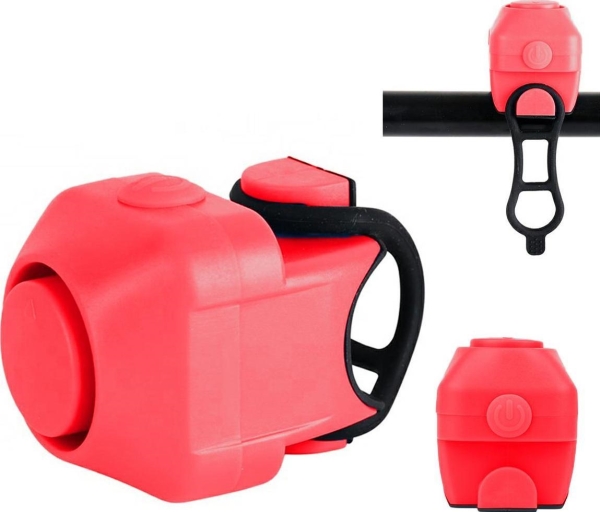 Apte AG496C ELEKTRISK CYKELTELLER Röd | Cykling - Cykelutrustning - Klockor som ringer | GameStuff