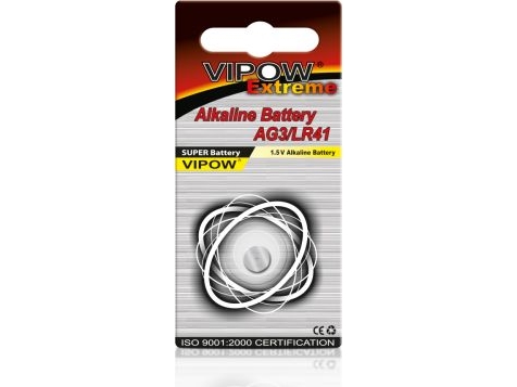 Vipow Extreme Ag3 Batterie, 1 Stück