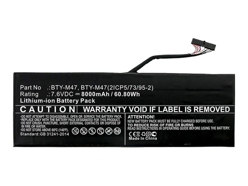 Coreparts Mbxmsi-Ba0009, Akku, Msi, Gs40, Gs40 6Qd, Gs40 6Qd Phantom