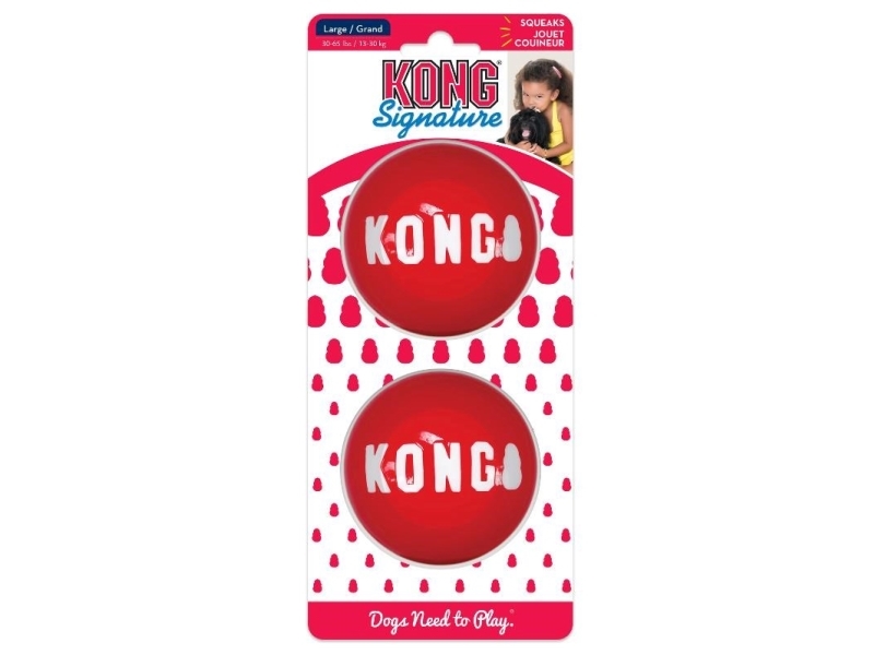 Kong Signature Balls Large - Hundespielzeug