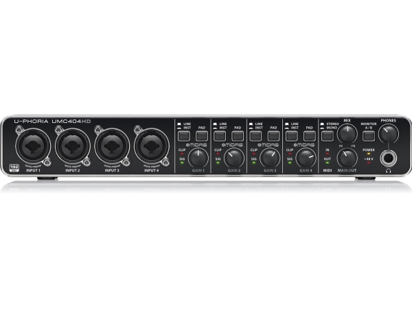 Behringer Umc404hd Interface Für Tonaufnahmen