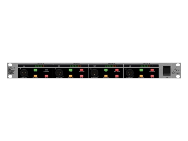 Behringer Di800 Audiomixer 8 Kanäle Schwarz, Silber