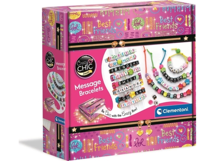 Clementoni Message Bracelets, Armring, Hobbies och yrken, Unisex | Leksaker - Kreativitet - Mode och smycken | GameStuff