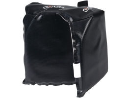 Knieschützer Basic Mit Klett Schwarz One Size
