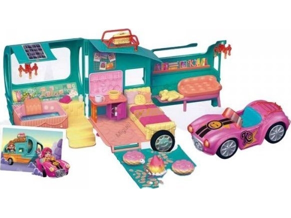 BigBuy Fun Mias Kooky Caravan Set (40 x 15 x 21 cm) | Leksaker - Bilar och andra fordon | GameStuff