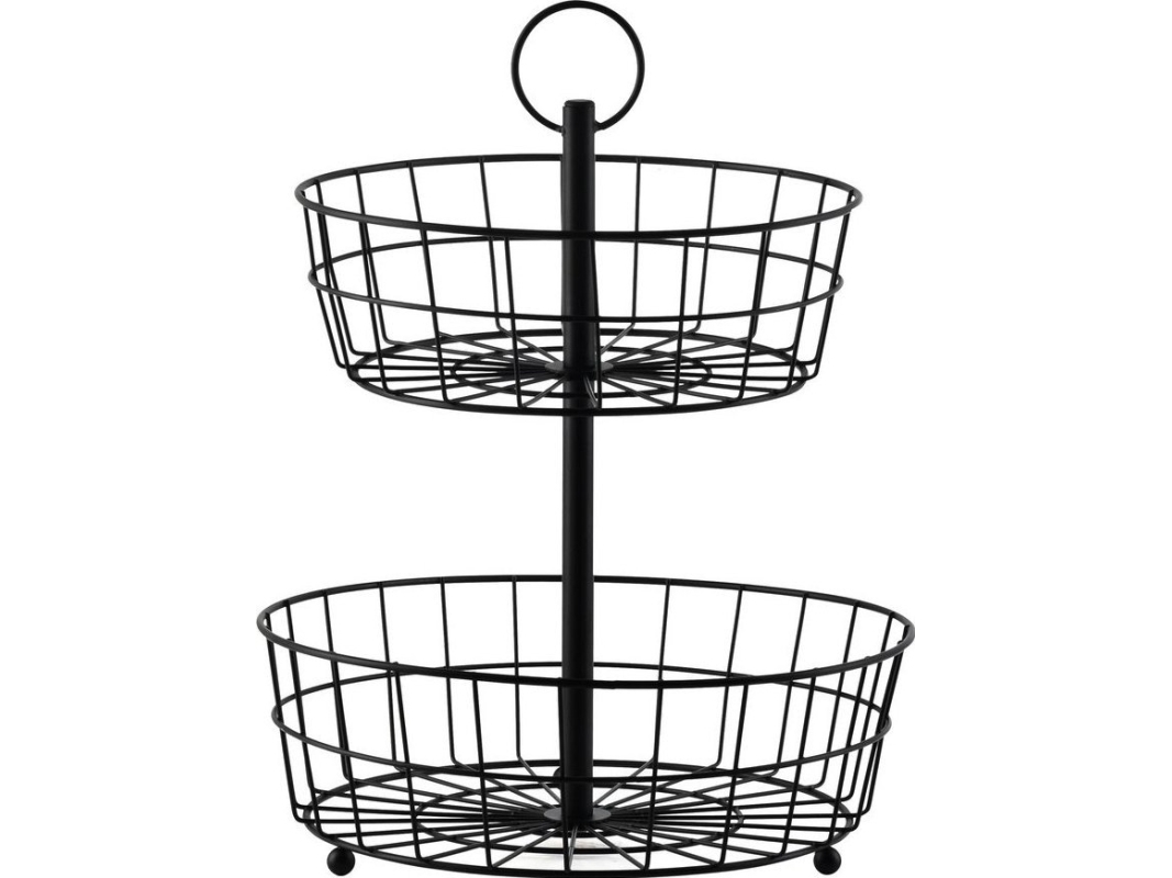 Mondex Cassie Kurv I To Niveauer 29xh10cm 24xh8cm H38cm