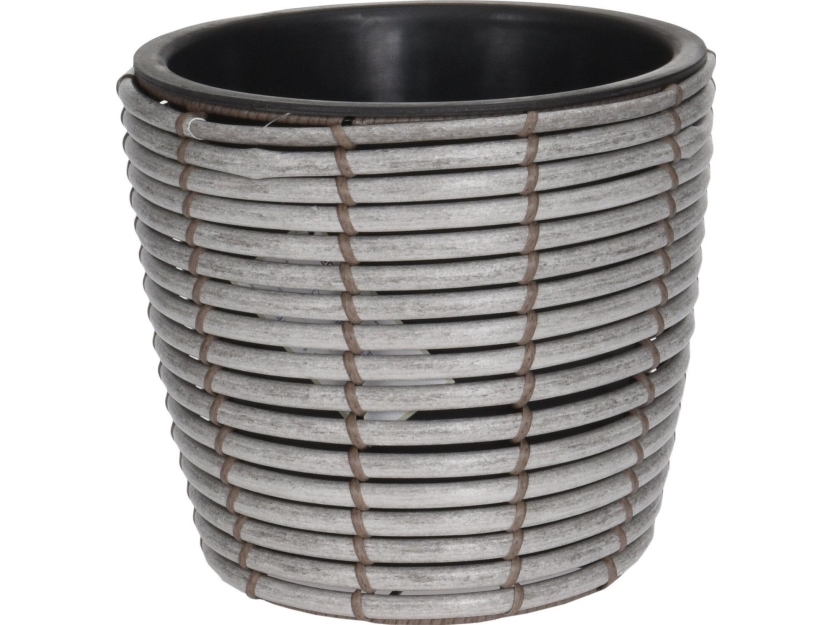 DONICZKA OKRĄGŁA 25xh23cm | Trädgården - Trädgårdstillbehör - Krukor & Kannor | GameStuff