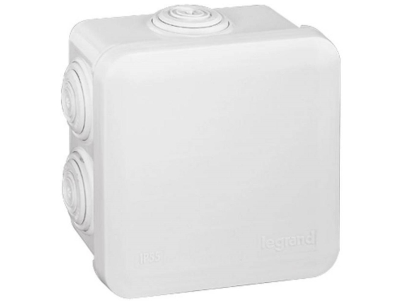 Legrand 092012, Kunststoff, Weiß, Ip55, 80 Mm, 80 Mm, 45 Mm