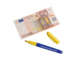 Pengedetektorpen RESKAL, 10 stk | Möbler - Tillbehör - Kassa och valuta tillbehör | GameStuff