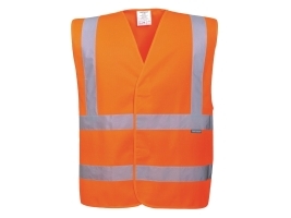 Sikkerhedsvest Portwest C470, orange, str. S/M