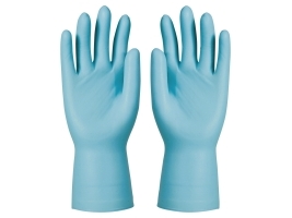 Handschuhe Dermatril 743, Nitril, Größe 8, Karton Mit 50 Stück.