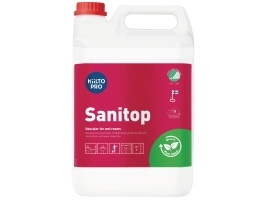 Afkalkningsmiddel, Kiilto Pro Sanitop, Tyktflydende, 5 L, Uden Parfume