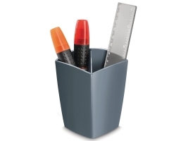 cep Mineral Stiftehalter 7,4 x 7,4 x 9,5 cm grau