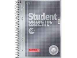Notesblok, Brunnen Refillpad Premium A5, kvadreret,