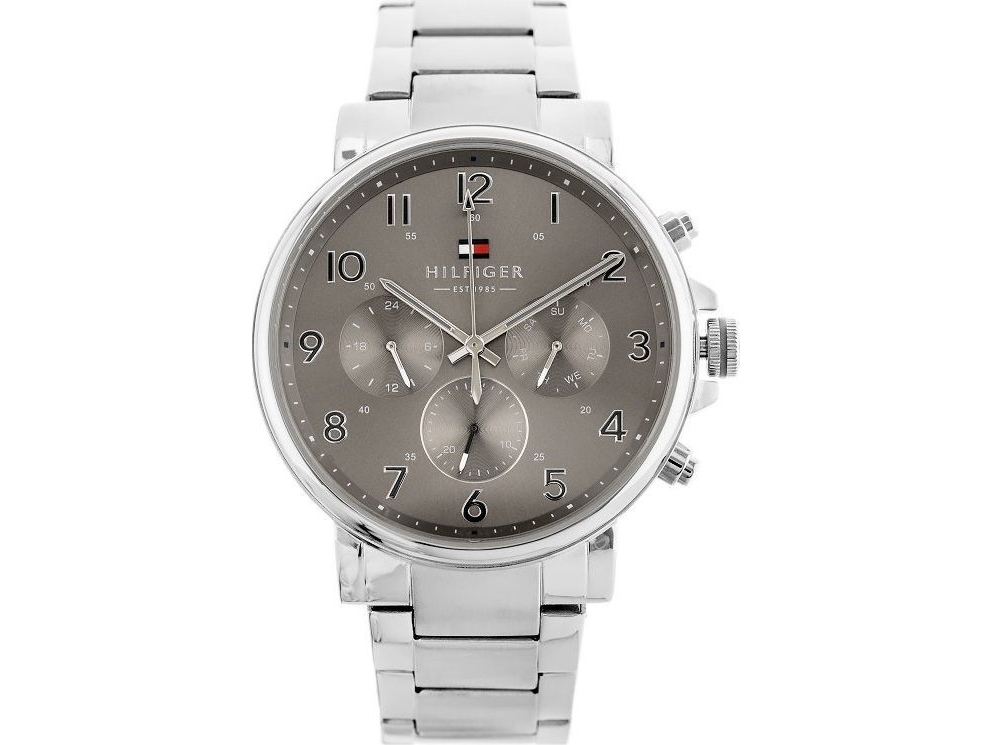 Tommy Hilfiger Uhr – Tommy Hilfiger Herrenuhr 1710382 Mit Zifferblatt Aus Titan