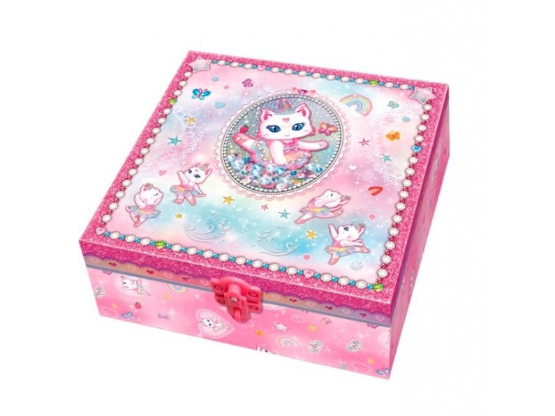 Pecoware In Einer Box Mit Regalen - Ballerina Katze