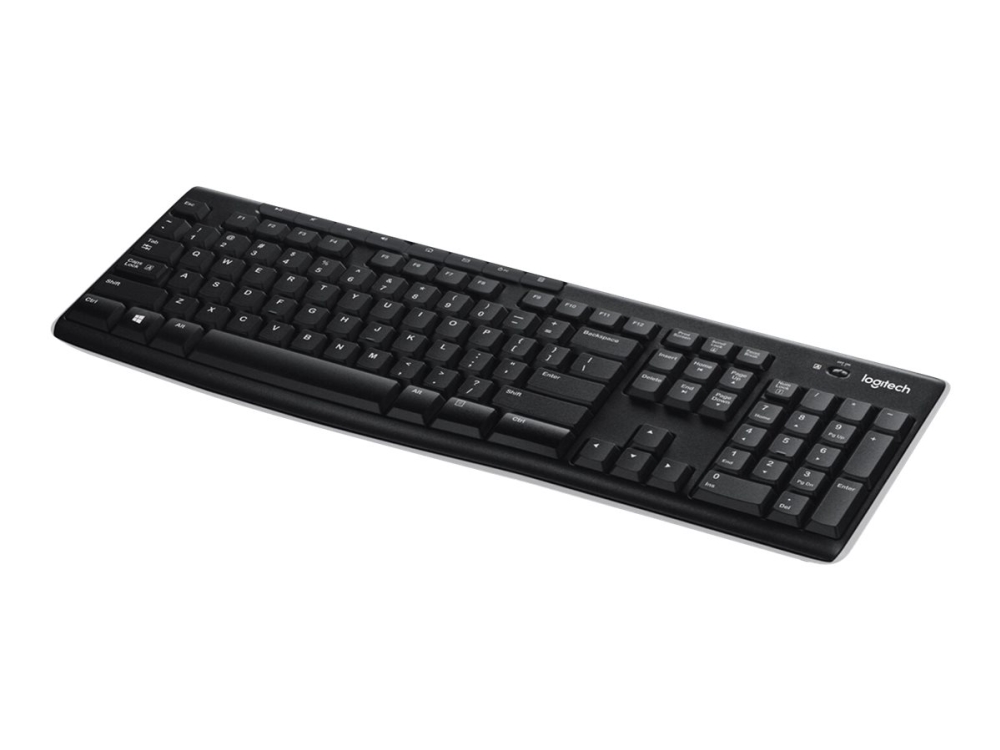 Logitech Wireless Keyboard K270 - Tastatur - trådløs - 2.4 GHz - UK