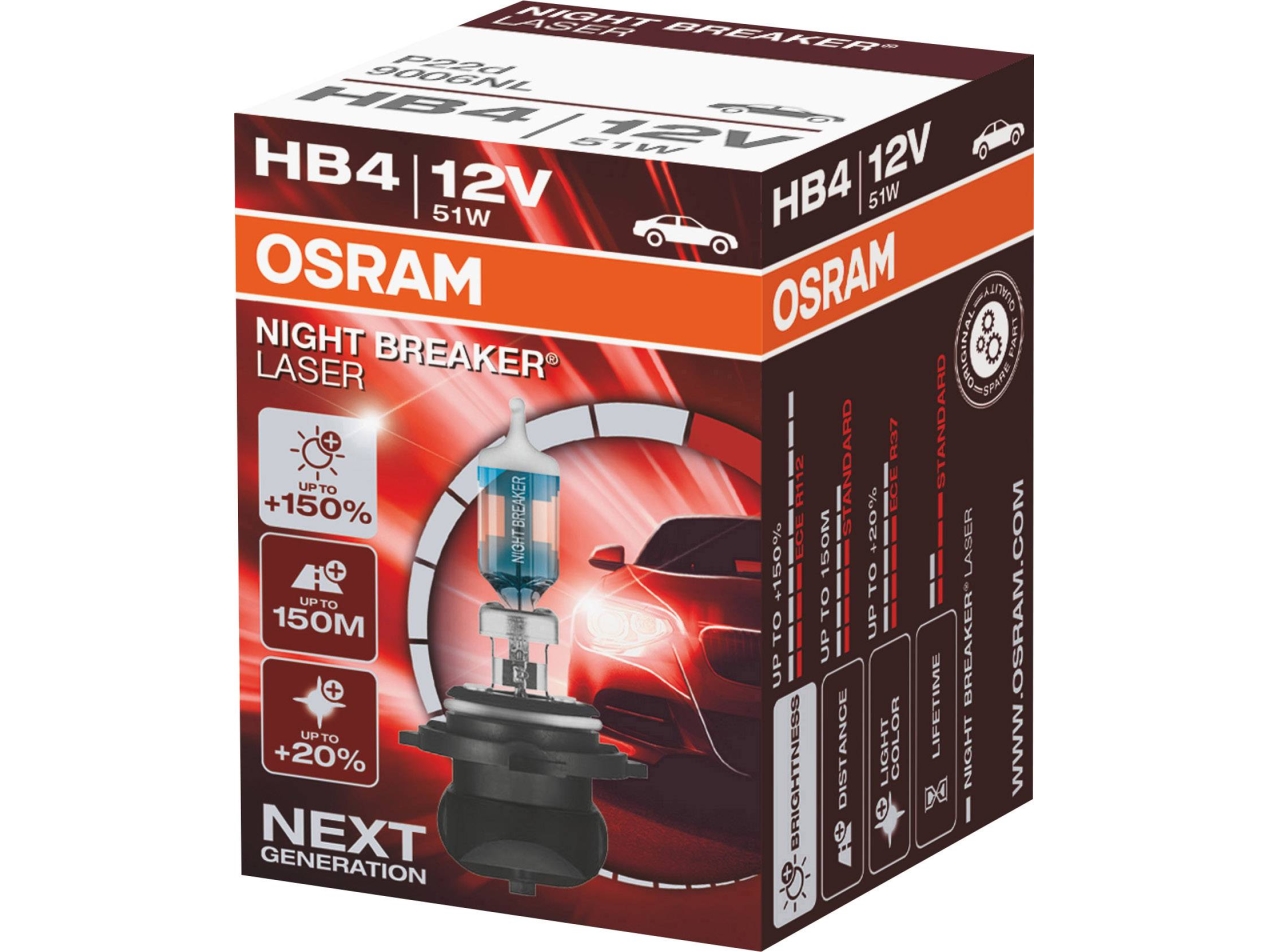 Osram Night Breaker Laser - HB4 - 51W - 12V