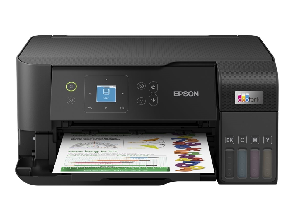 Epson Ecotank Et-2840, Inkjet, Farveudskrivning, 4800 X 1200 Dpi, A4, Direkte Udskrivning, Sort