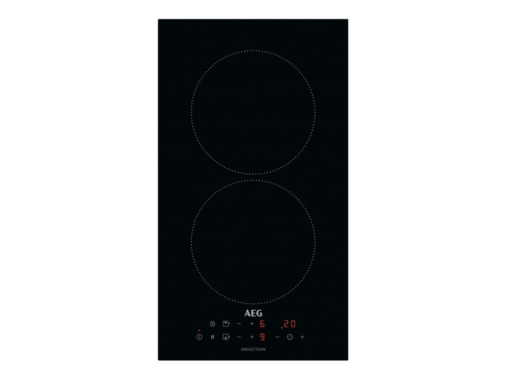 Aeg Ikb32300cb, Schwarz, Integriert, 29 Cm, Zonen-Induktionskochfeld, 2 Zone(N), 2 Zone(N)