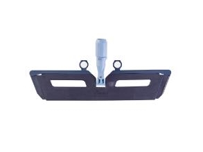 Doppelseitiger Futternapf, Vileda Swep R-Frame, Grau, Pa/Pp/Edelstahl, 50 Cm, 37 % Recycelter Kunststoff