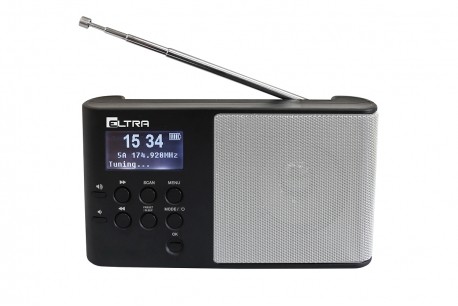 Radio Eltra Eltra Eltra Eltra Radio Ula Dab + Sølv
