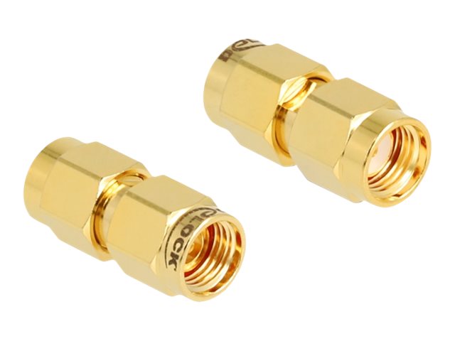 Delock Adapter Rp-Sma Stecker Zu Rp-Sma Stecker, Rp-Sma, Rp-Sma, Rp-Sma, Stecker, Stecker, Gold