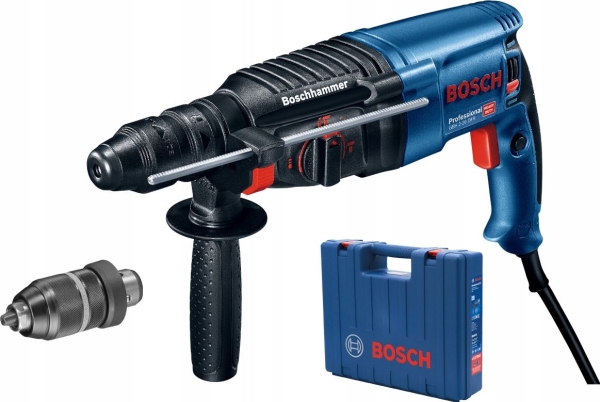 Bosch GBH 2-26 DFR Professional, SDS Plus, Sort, Blå, 2,6 cm, 900 RPM, 2,7 J, 4000 bpm