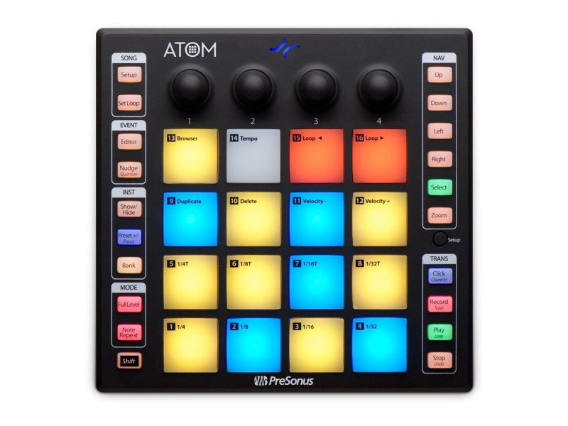 PreSonus ATOM - USB/MIDI-ohjain