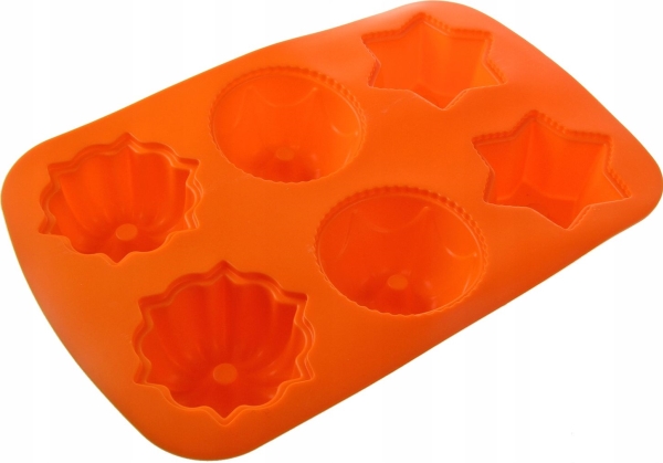 Tiross Silikoninis Muffin Mold X6 Ts-387