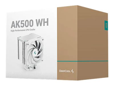 Deepcool Ak500 Wh - Processor-Køler - Høj Ydeevne - (For: Lga1155, Lga1150, Lga2011-3, Lga1151, Am4, Lga2066, Lga1200, Lga1700, Am5) - 127 Mm - Hvid