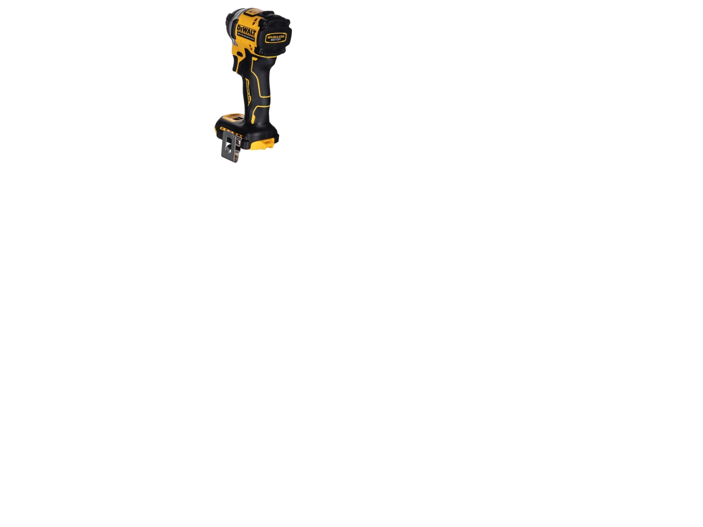 Dewalt Dcf850n Xj Slagnøgle Pistolhåndtag Sort Gul Bælteklips Bøjlehul 3250 Rpm 1000 Rpm