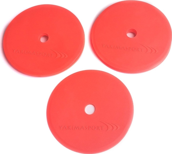 YakimaSport Flat field markers (markeringsmåtter) - 10 stk. orange