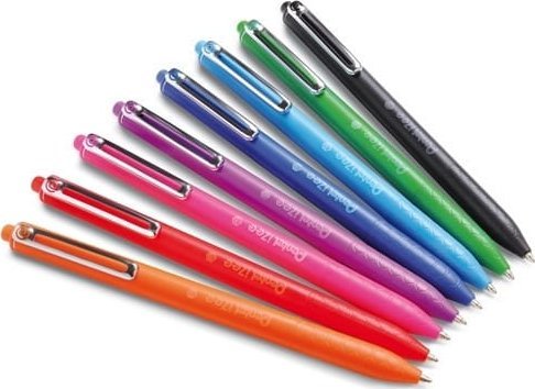Pentel Izee Retractable Ball Pen 0.7 Mm Pink