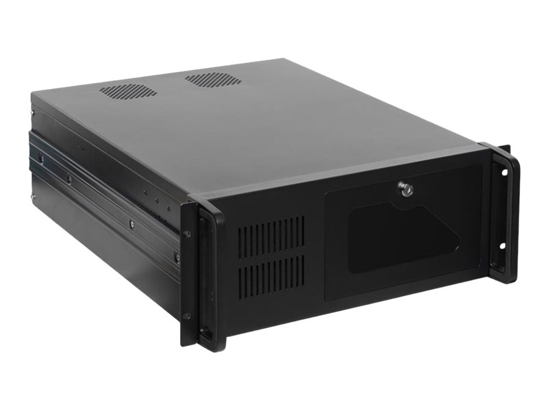 Netrack Server Case - Rack-Monterbar 4U - Udvidet Atx - Sort