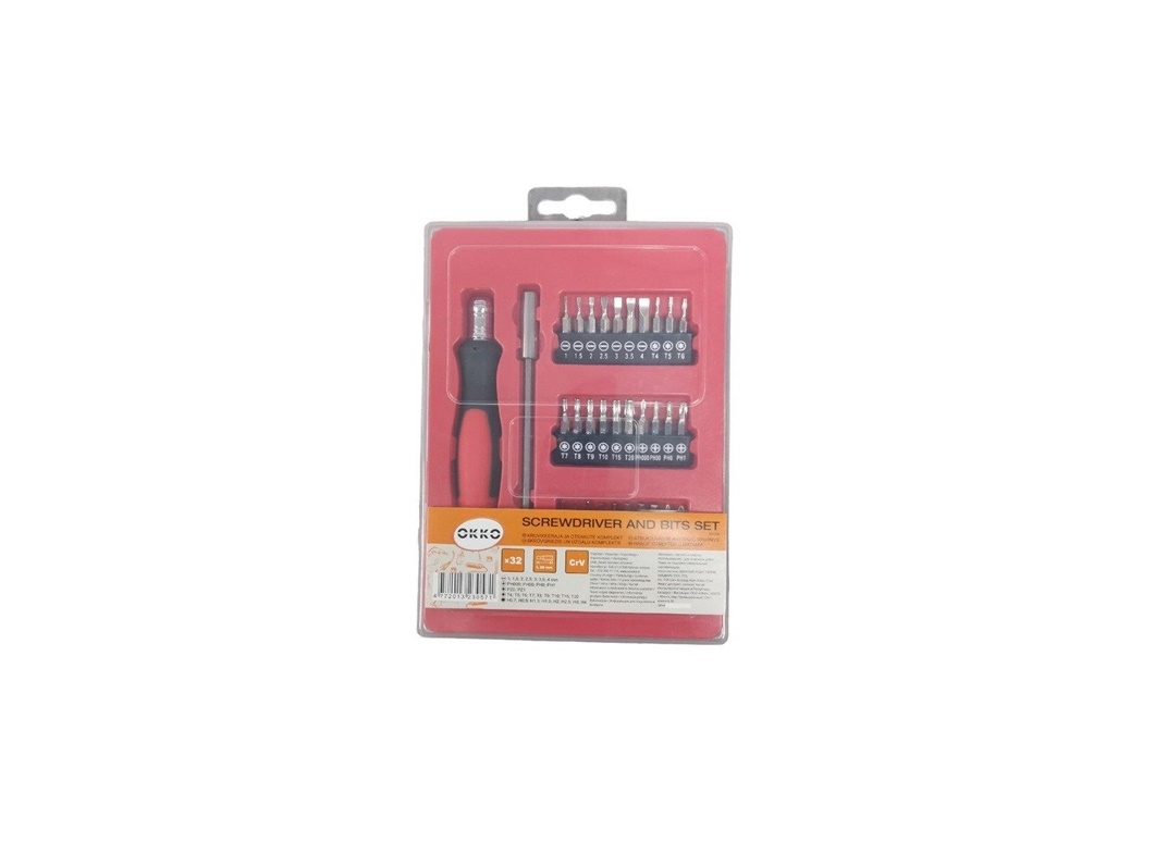 Okko Screwdrivers And Bits Set 201006