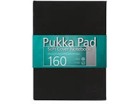 6874-Scn/Sq Soft Cover Notebook Series B5 # Black
