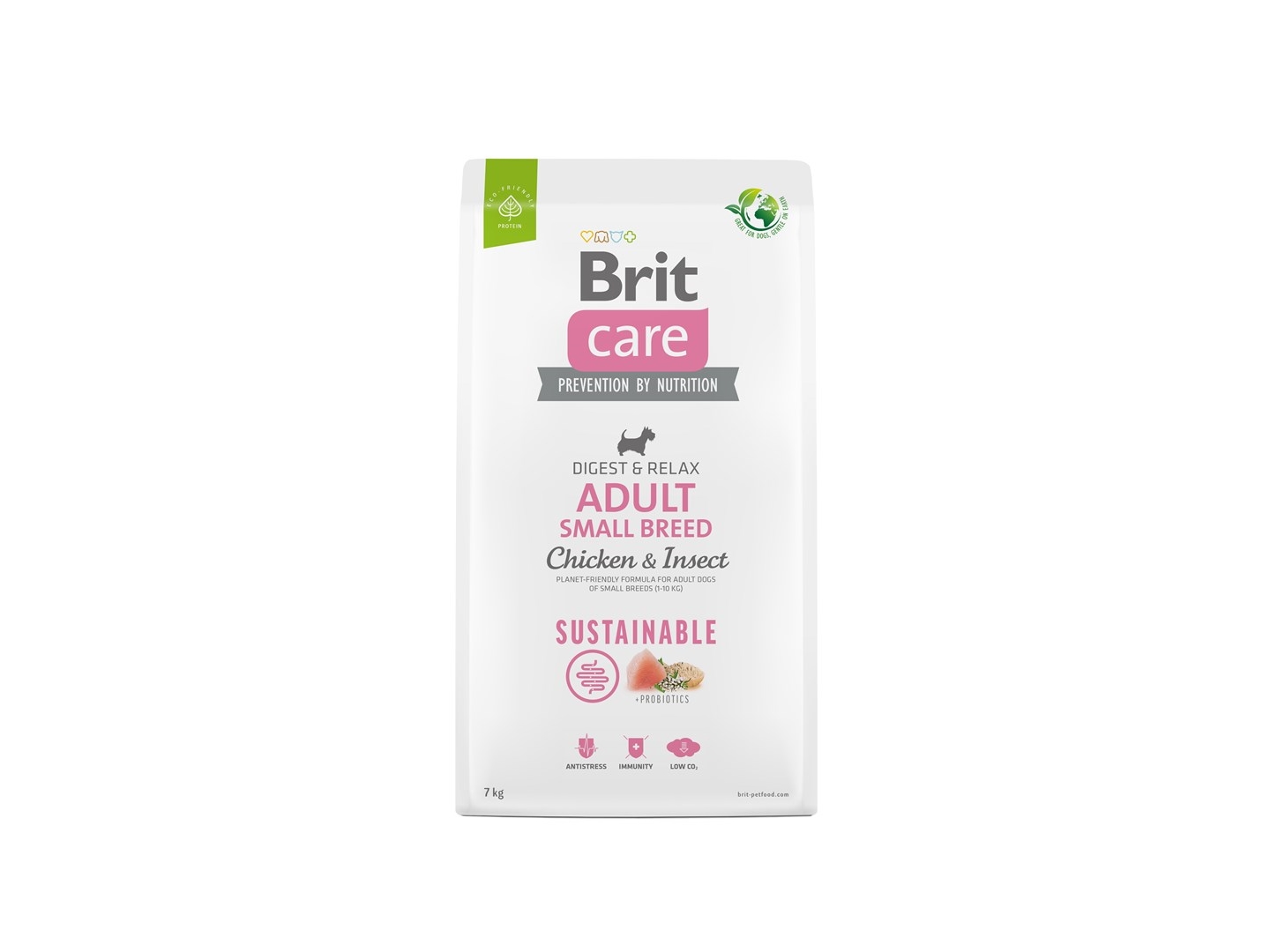 Brit Care Dog Sustainable Adult Small Breed - Chicken & Insect | Sällskapsdjur - Hund - - Torrt hundmat | GameStuff
