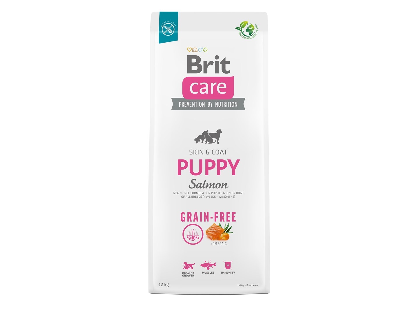 Brit Care, Hundehvalp, Enhver race, Kartoffel, Laks, 12 kg billede
