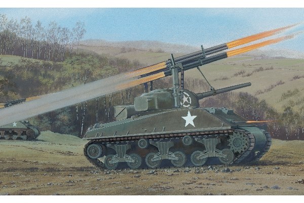 1:76 Sherman Calliope | Hobby - Modellbygge - Plast Byggmodeller - Militär | GameStuff