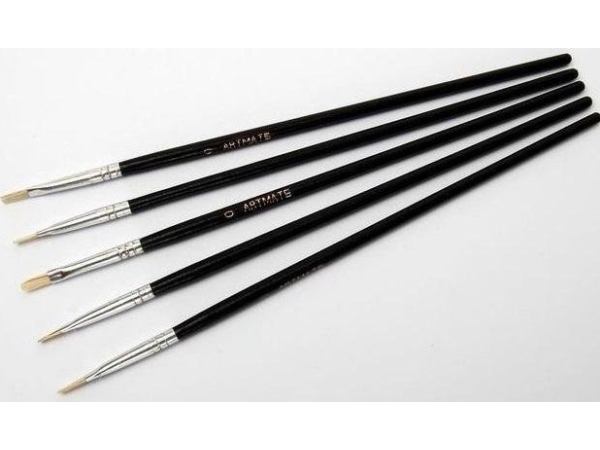 Flat brush no.0 (12 pcs)