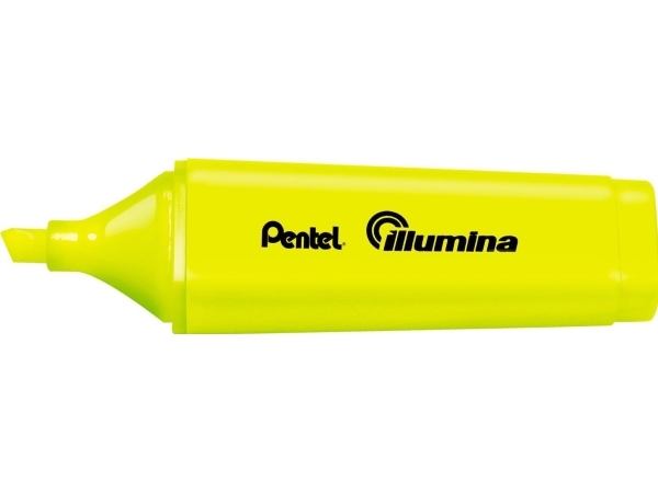 Pentel Flat Highlighter With Bevel Tip Yellow Sl60-G Pentel