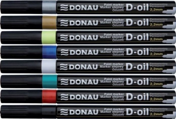 Donau Oliepenne D-Oil 2,2 Mm, Rød