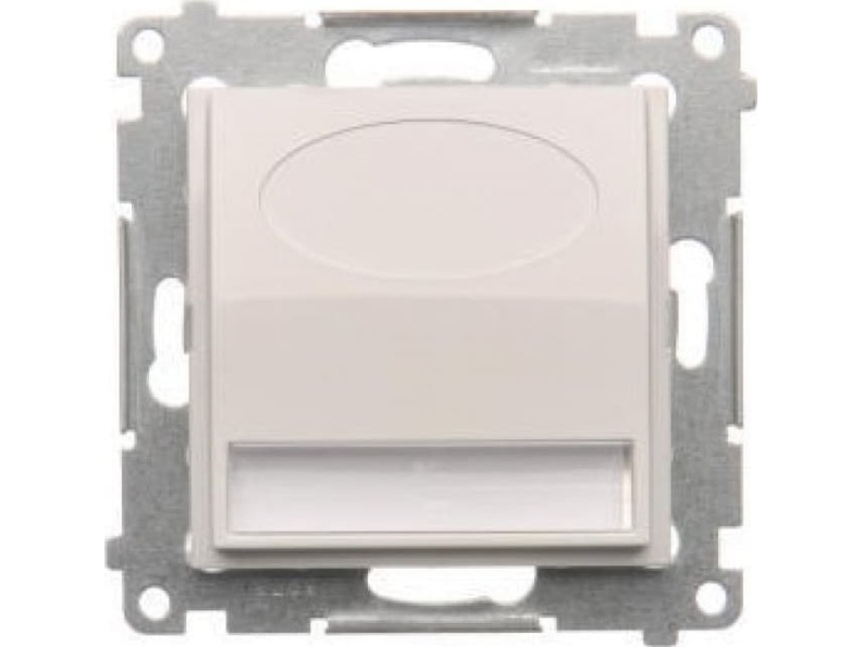 Kontakt-Simon Simon 54 LED armatur 14V DC 0,4W neutralhvid 4200K hvid DOS14B.01/11