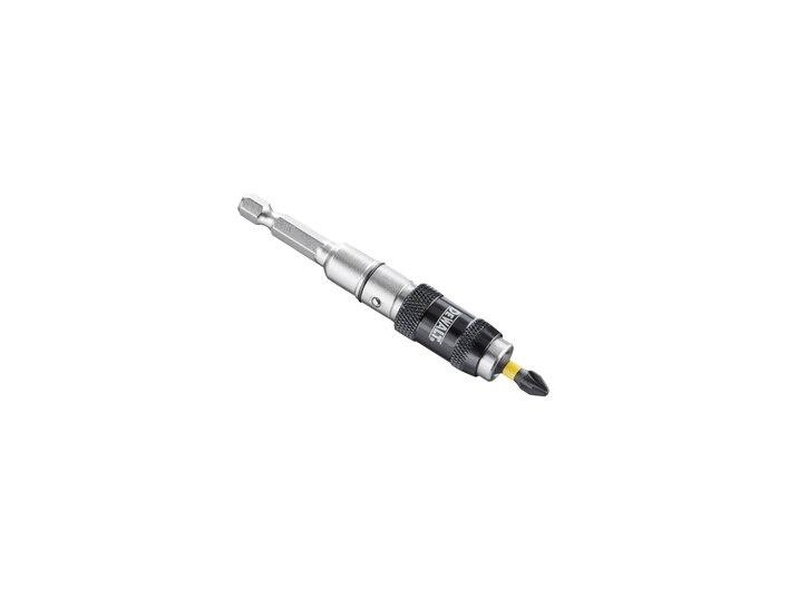 Dewalt Bithalter Dt7505, Schwenkbar, Schlagfest, 1/4", Bit-Satz, Stahl, 25,4 / 4 Mm (1 / 4 Zoll), Sichtverpackung