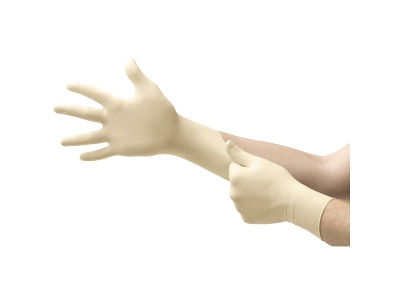 Ansell Microflex 63864100 100 Stk Naturlatex Engangshandske Størrelse (Handsker): 10 En 421:2010, En 420-2003, En 374-5, En 21420:2020, En 374-1, En