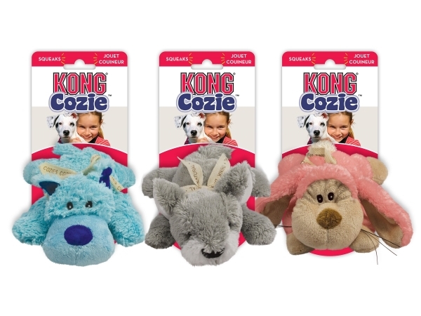 Kong Leksak Cozie Pastels Mix M 22cm